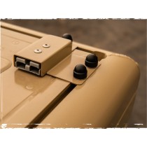 Toit relevable Alu-Cab Hercules G2 beige pour Land Cruiser 75/78