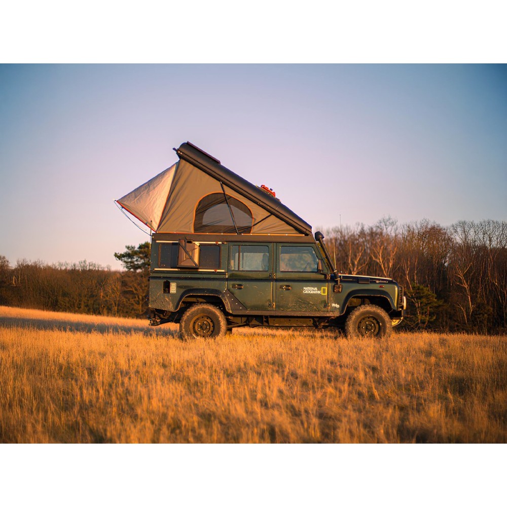 Toit Relevable Alu-Cab Icarus Noir Defender 110