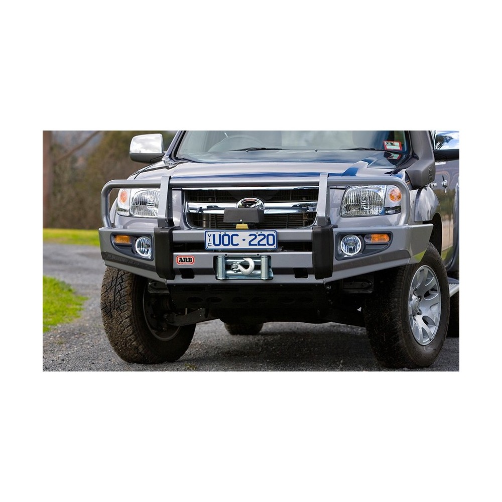 Pare-chocs Winch Bar ARB BT50 Avant 08 : Protection 4x4 Mazda