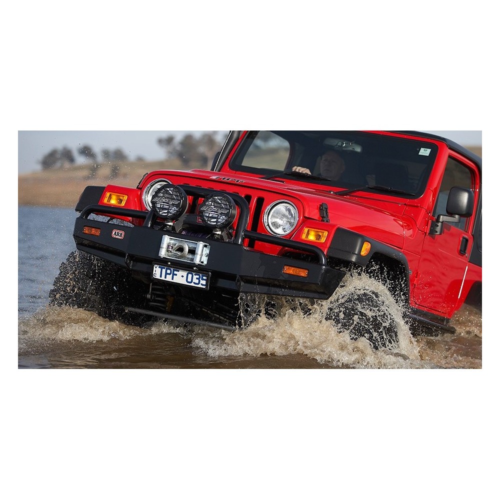 Pare-chocs Winch Bar ARB Wrangler TJ : robustesse & style 4x4
