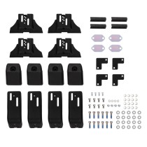 KIT 4 SUPPORT GALERIE HT-1 ARB : Fixation robuste pour galerie 4x4
