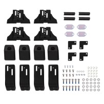 KIT 4 SUPPORT GALERIE HT-1 ARB : Fixation robuste pour galerie 4x4