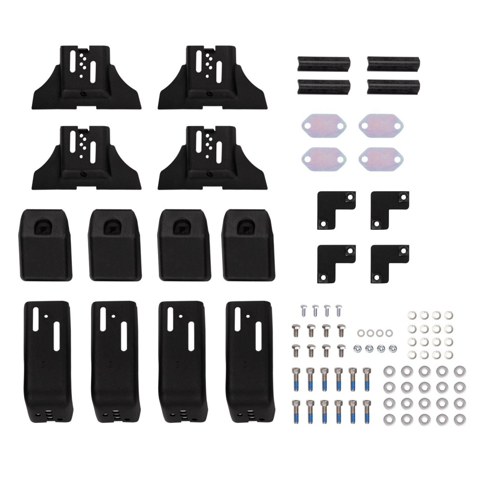 KIT 4 SUPPORT GALERIE HT-1 ARB : Fixation robuste pour galerie 4x4