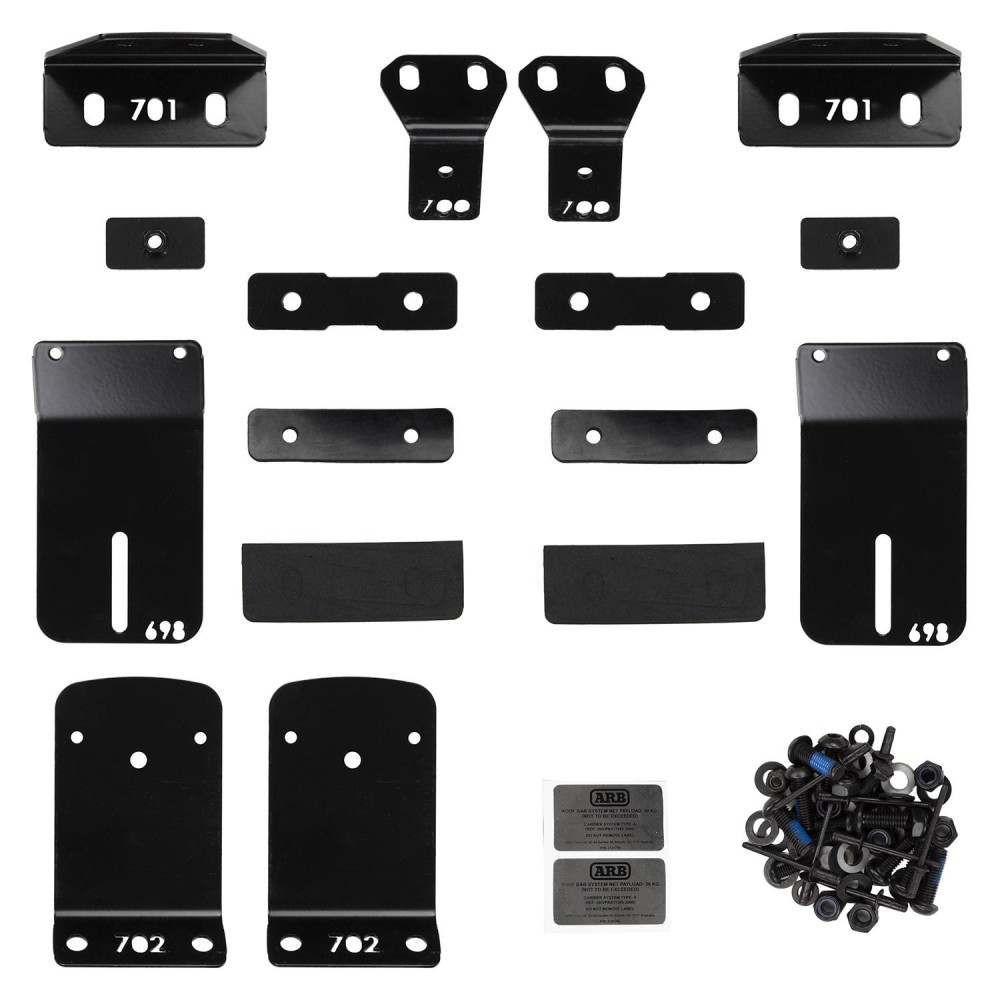 Barres de toit ARB Amarok 10+ : kit robuste pour hardtop 4x4