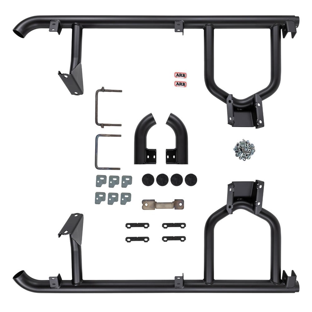 Marche Pied SUMMIT PROT STEP 76 Wagon Noir ARB 4x4 Offroad