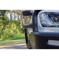 SUMMIT F/RAIL SUIT DMAX ARB : Marche Pied Noir Mat 4x4 Robuste