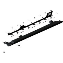 R/T/RAIL SUITS JL 4 DOOR ARB : Protection 4x4 robuste