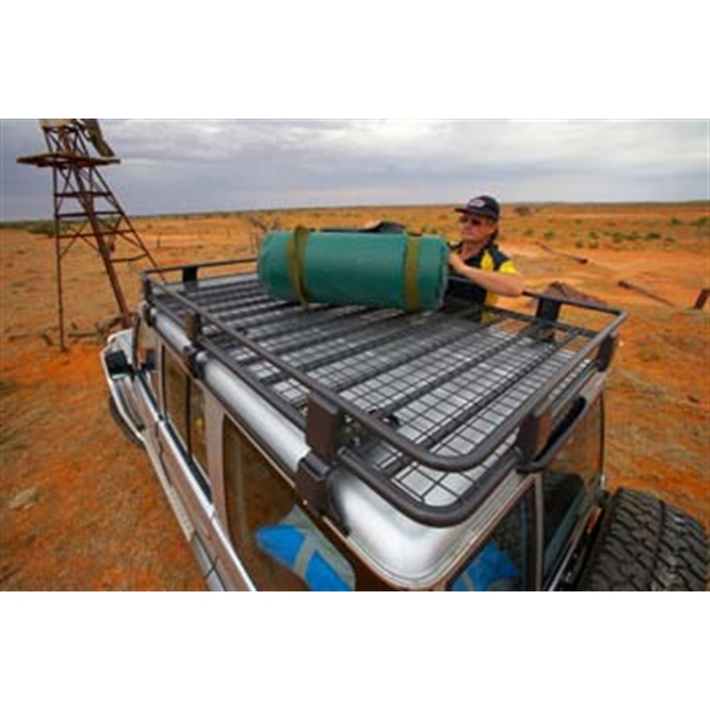 Galerie de toit ARB ALLOY RACK CAGE 2200x1250 avec Mesh Offroad