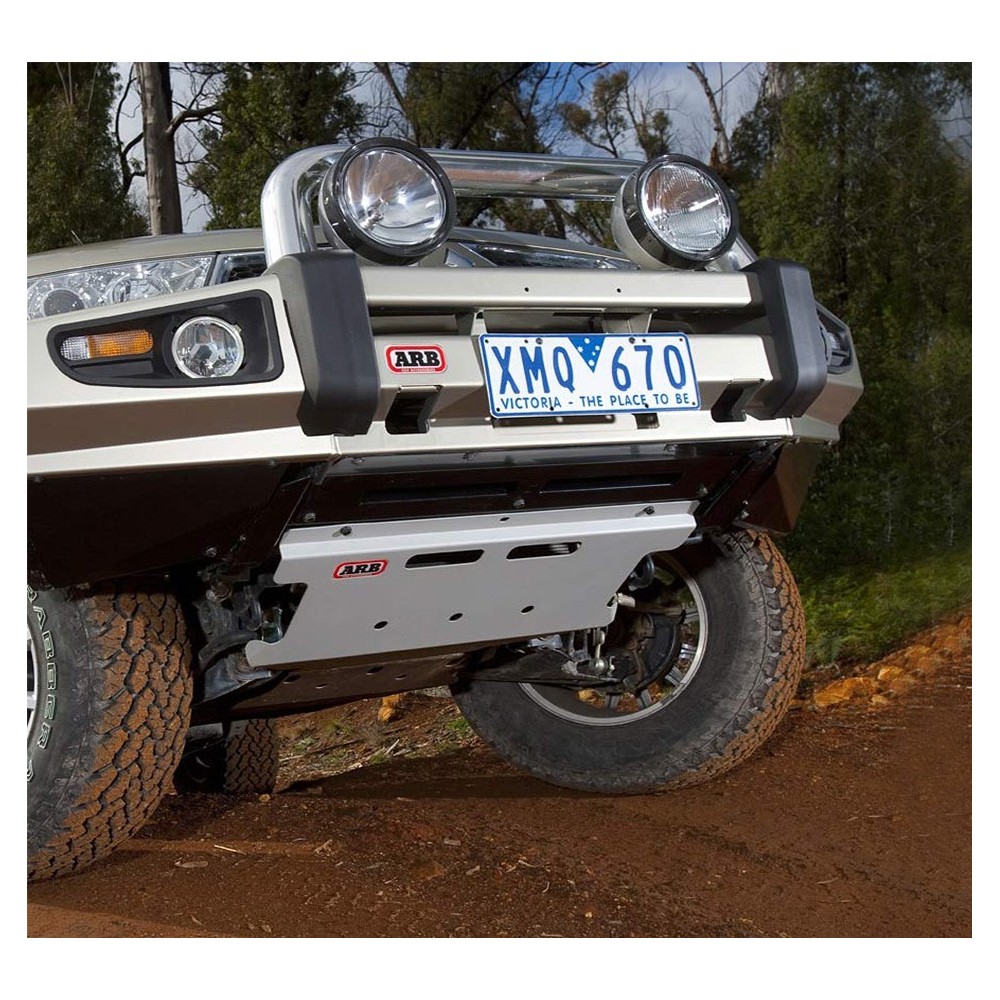 Blindage SKI Mitsubishi L200 après 2006 ARB - Protection 4x4 efficace
