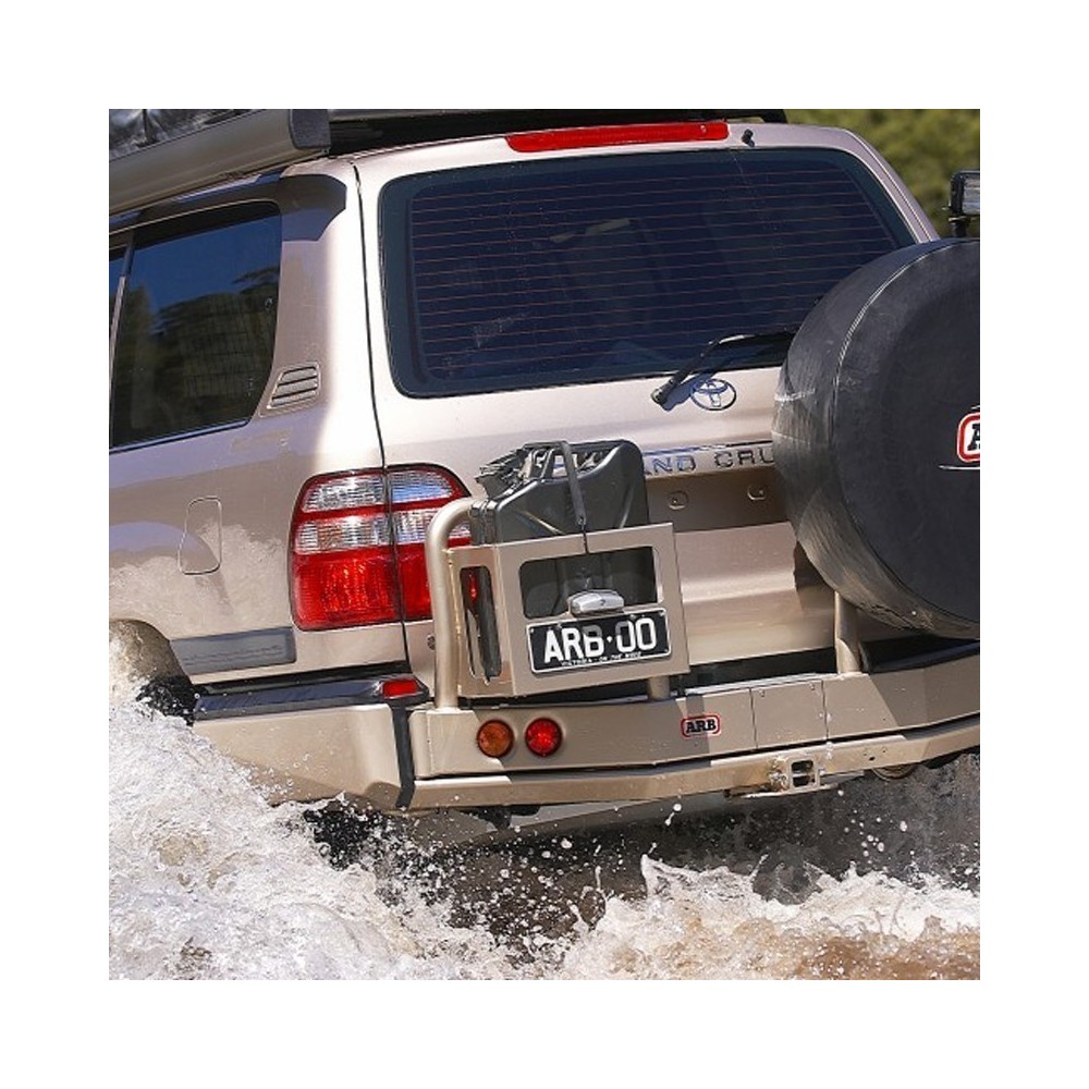 ARB REAR BAR 100 IFS BLK : Protection 4x4 robuste ARB