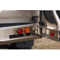 ARB REAR BAR 100 IFS BLK : Protection 4x4 robuste ARB