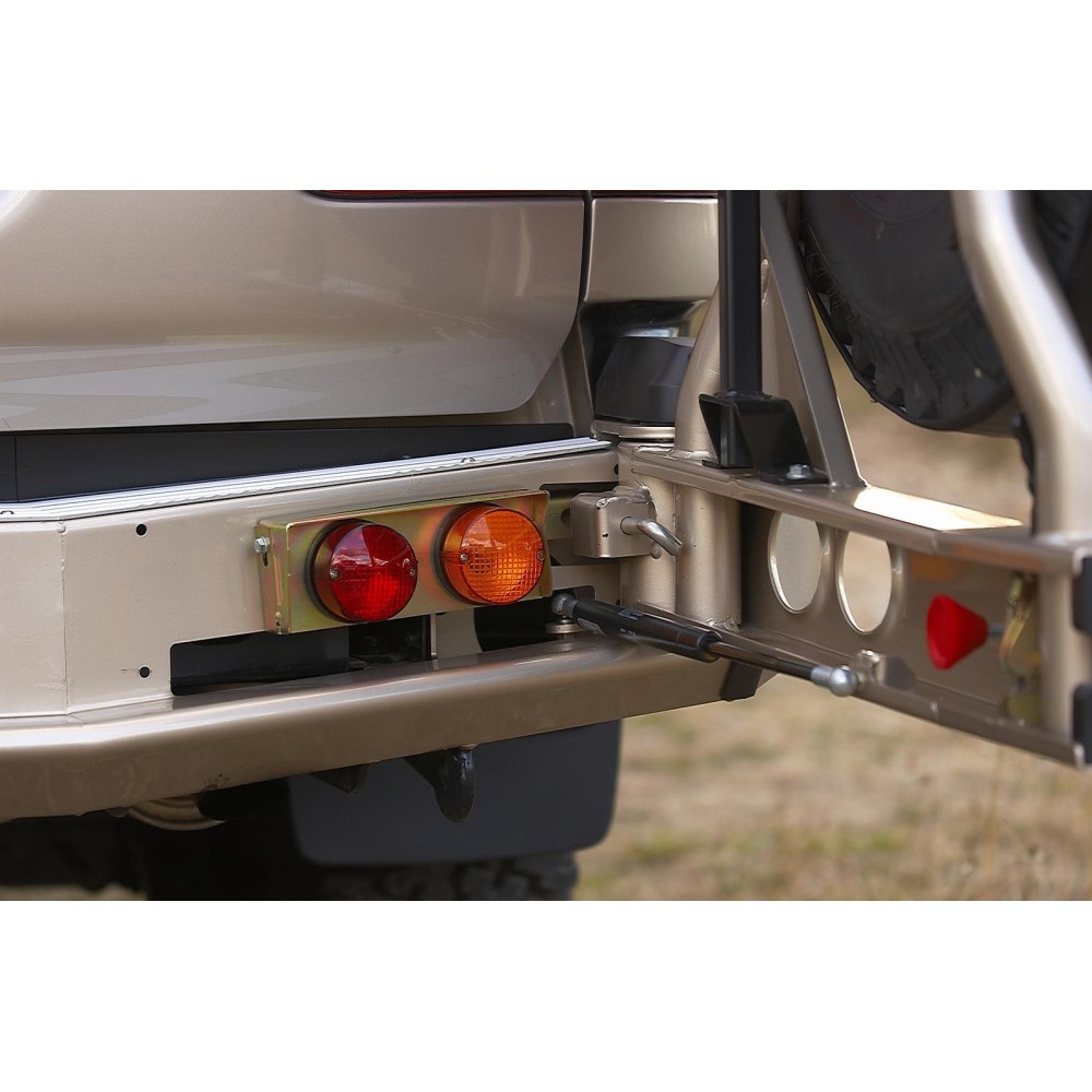 ARB REAR BAR 100 IFS BLK : Protection 4x4 robuste ARB