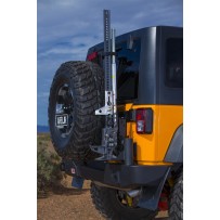 Porte roue ARB noir époxy pour Jeep JK – Robustesse 4x4 garantie
