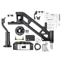 Porte roue ARB noir époxy pour Jeep JK – Robustesse 4x4 garantie