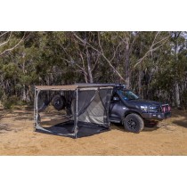 Extension de auvent ARB 2500x2500mm + tapis de sol, idéal bivouac