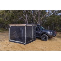Extension de auvent ARB 2500x2500mm + tapis de sol, idéal bivouac