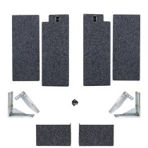 Kit plancher latéral ARB D22 4/97-10/05, rangement 4x4 optimal