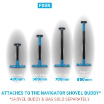 RAKE BUDDY RAKE HEAD ARB : Accessoire robuste pour NAV Shovel