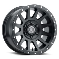 Jante alu ICON Compression 17" noir – Style et robustesse 4x4