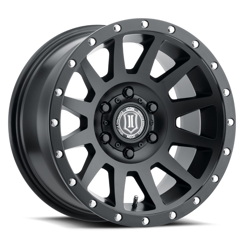 Jante alu ICON Compression 17" noir – Style et robustesse 4x4