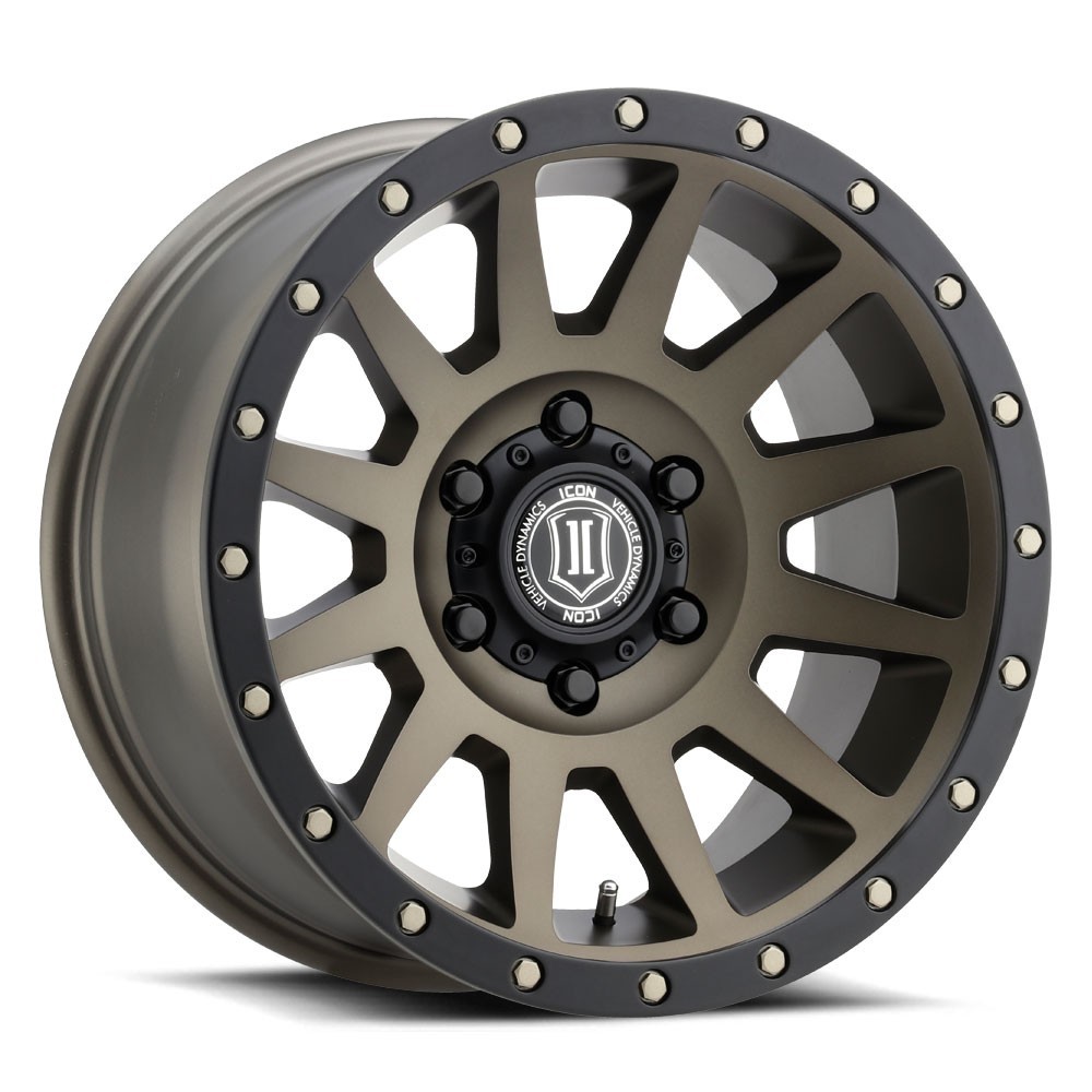 Jante ICON ALLOYS Compression 17" Bronze 6x139.7 – Style & perfor