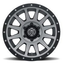 Jante ICON ALLOYS Compression 17" Titanium 5x150 – Style et robus