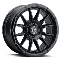 Jante ICON ALLOYS Cajon Double Black 20" Offroad robuste à prix TOP