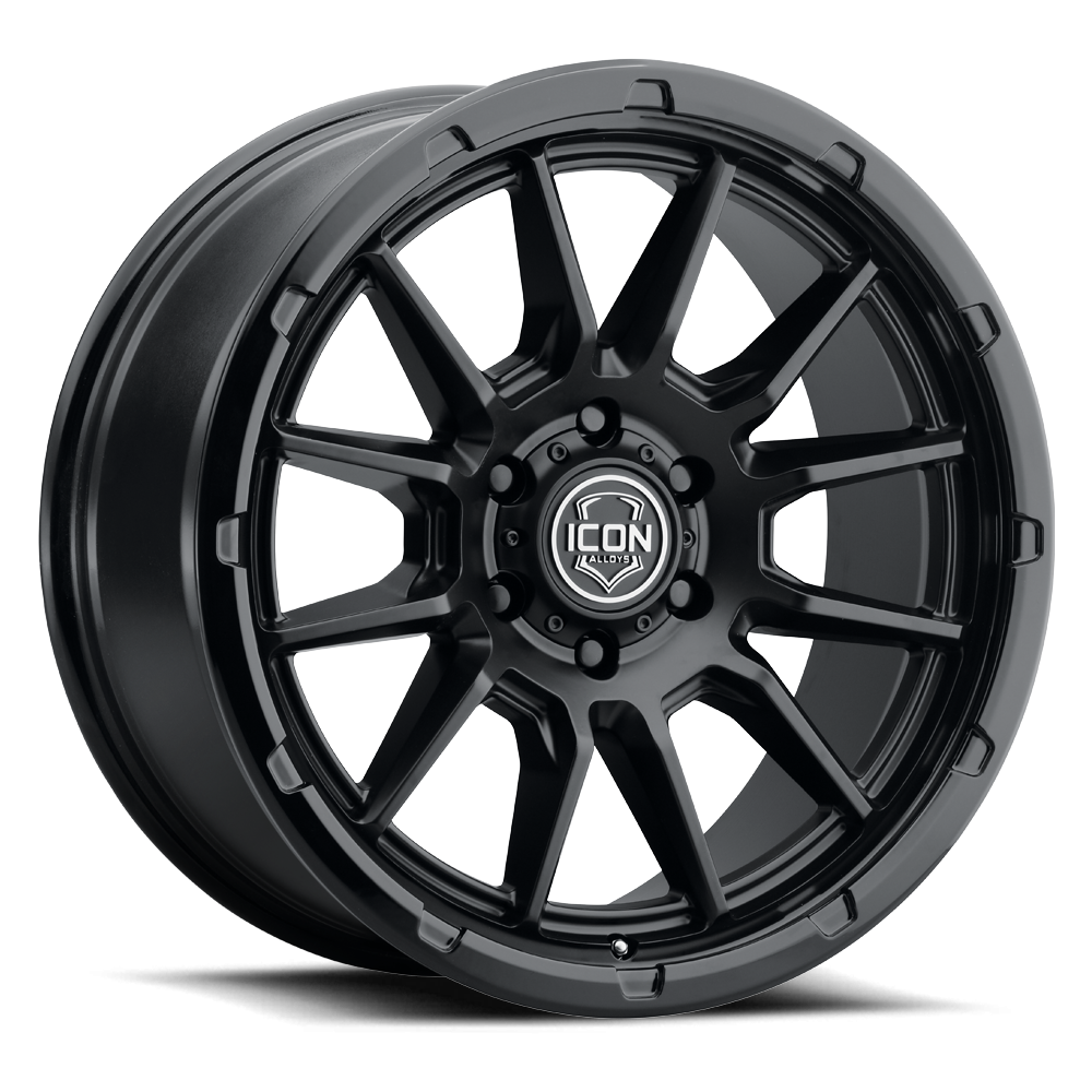 Jante ICON ALLOYS Cajon Double Black 20" Offroad robuste à prix TOP