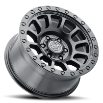 Jante ICON ALLOYS Hulse Double Black 17" Offroad - Robustesse et style