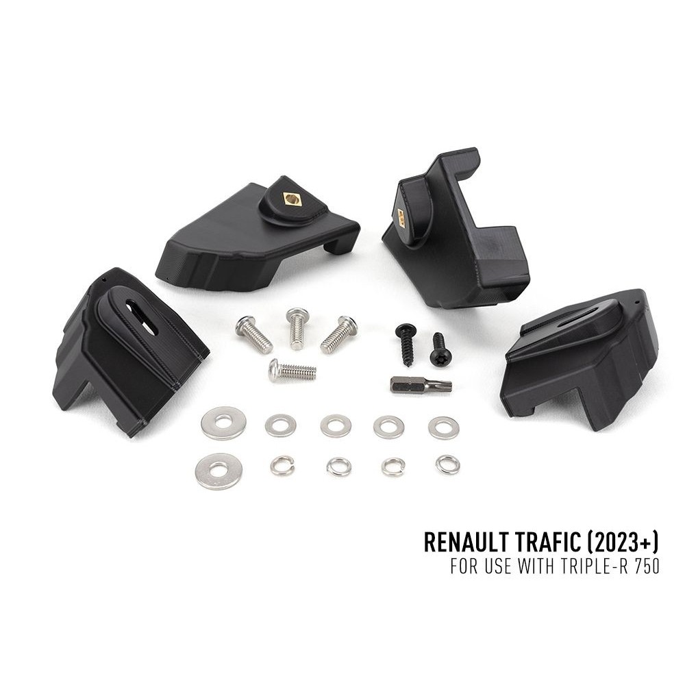 Kit Montage RRR4 Calandre Renault Trafic 2023+ LAZER Officiel