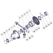 AIRLOCKER DANA 44A 30SPL S/N....