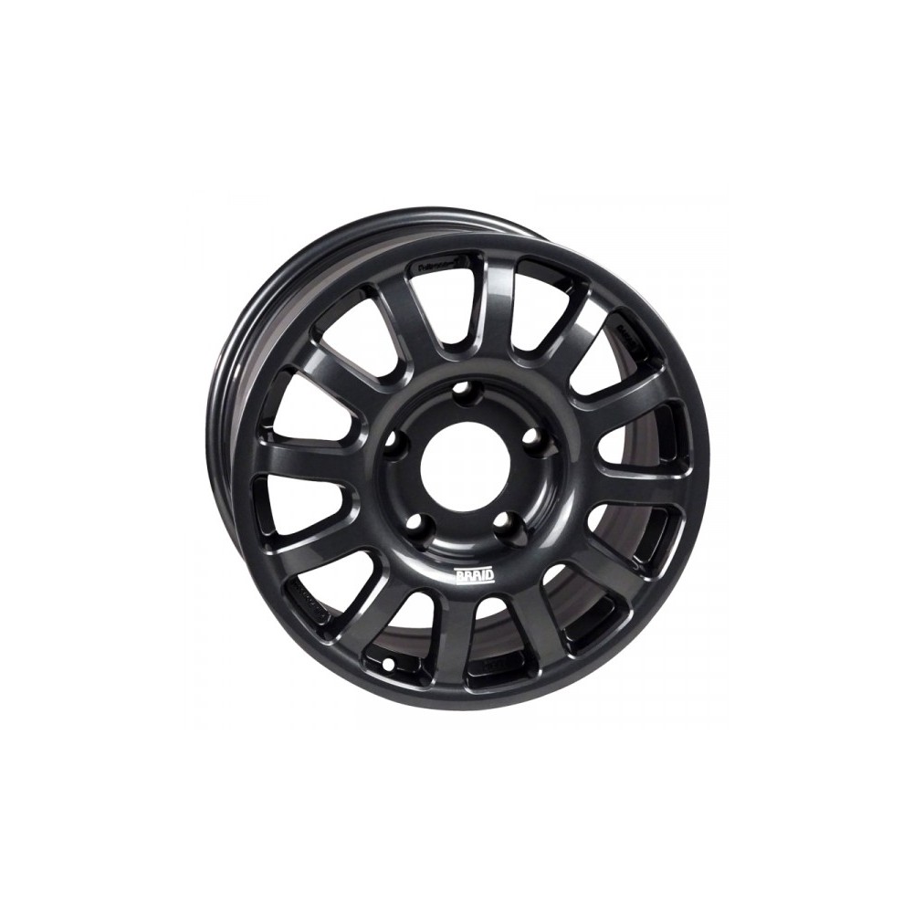 Jante alu Braid Fullrace noire 7x16 Toyota Land Cruiser