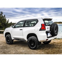 Jante alu Braid Winrace noire 17" Toyota Hilux Land Cruiser