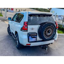 Jante alu Braid Winrace grise 17" Toyota Hilux Land Cruiser
