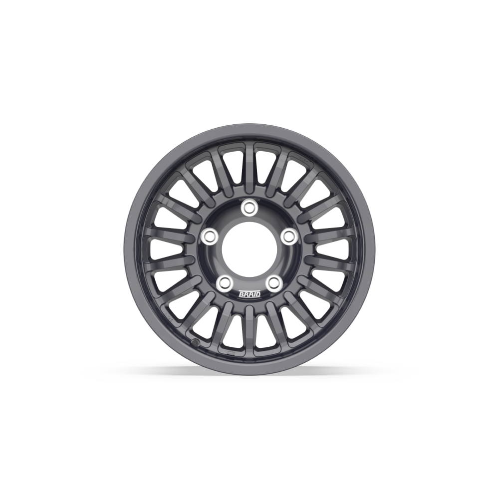 Jante Alu Braid Winrace Grise 8x16 Toyota HDJ80 - Style et robustesse