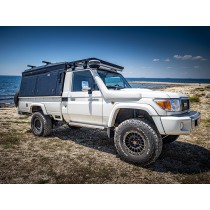 Jante alu Braid Winrace Beadlock noire 8x16 Toyota Land Cruiser