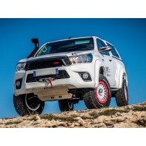 Jante alu beadlock Braid Winrace 8x16 blanche Toyota Hilux