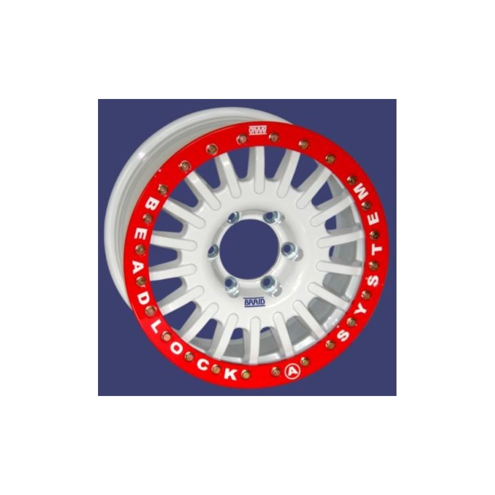 Jante Alu Braid Winrace Beadlock Blanche 8.5x17 Toyota Offroad