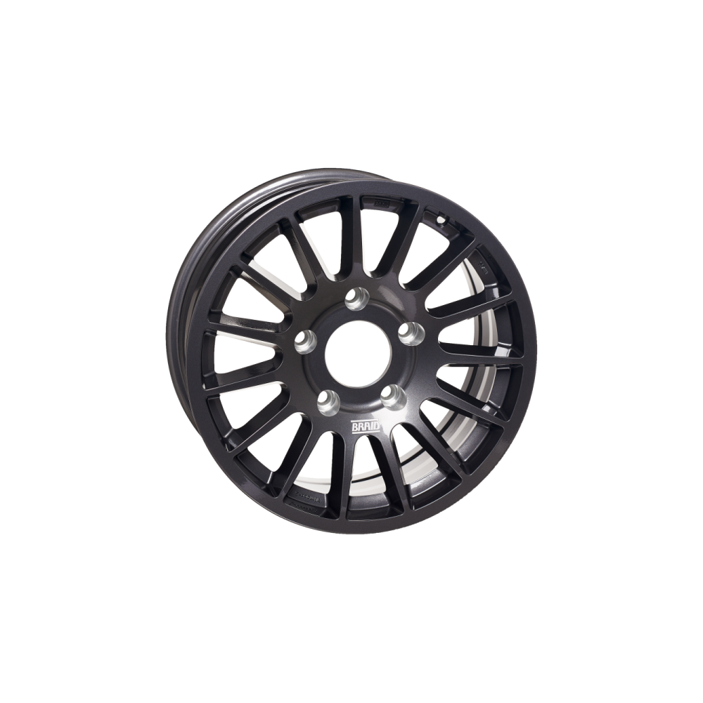 Jante alu Braid Winrace S grise 8x17 ET40 pour Land Cruiser 250