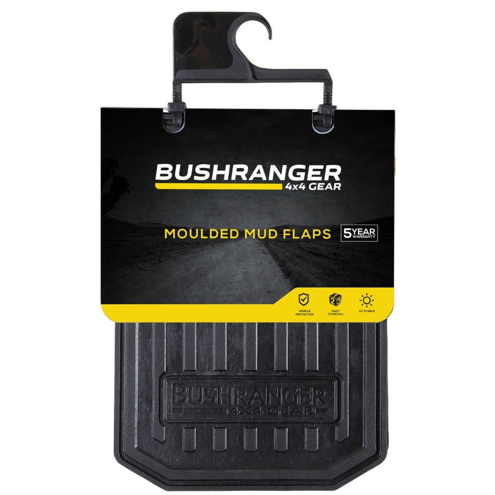 Ailes propres avec BUSHRANGER Mudflap 4x4 260x360mm – Qualité