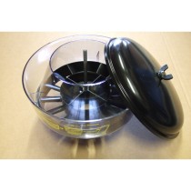 Préfiltre cyclonique Donaldson transparent Ø10" avec entrée Ø3"