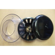 Préfiltre cyclonique Donaldson transparent Ø10" avec entrée Ø3"