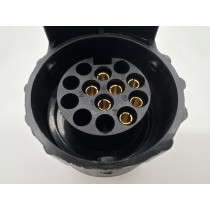 Adaptateur 7 broches auto vers 13 remorque DTC Parts fiable