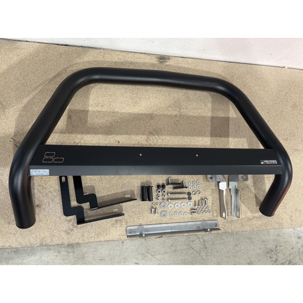 Pare buffle noir inox CE Mercedes Sprinter W907 4x4 DTC Parts