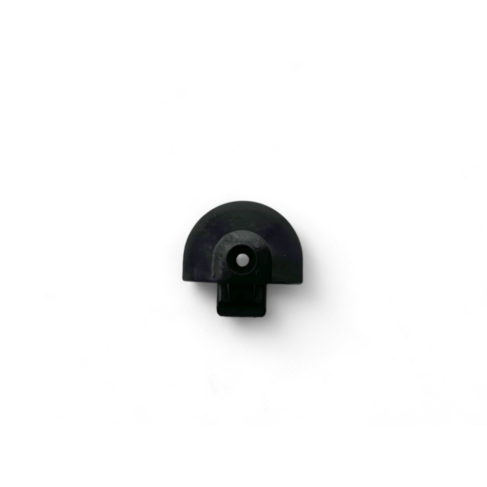 Embout plastique noir pour rail Aero semi circulaire