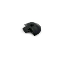 Embout plastique noir pour rail Aero semi circulaire