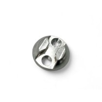 Plaquette simple ancrage Aero DTC Parts alu anodisé robuste