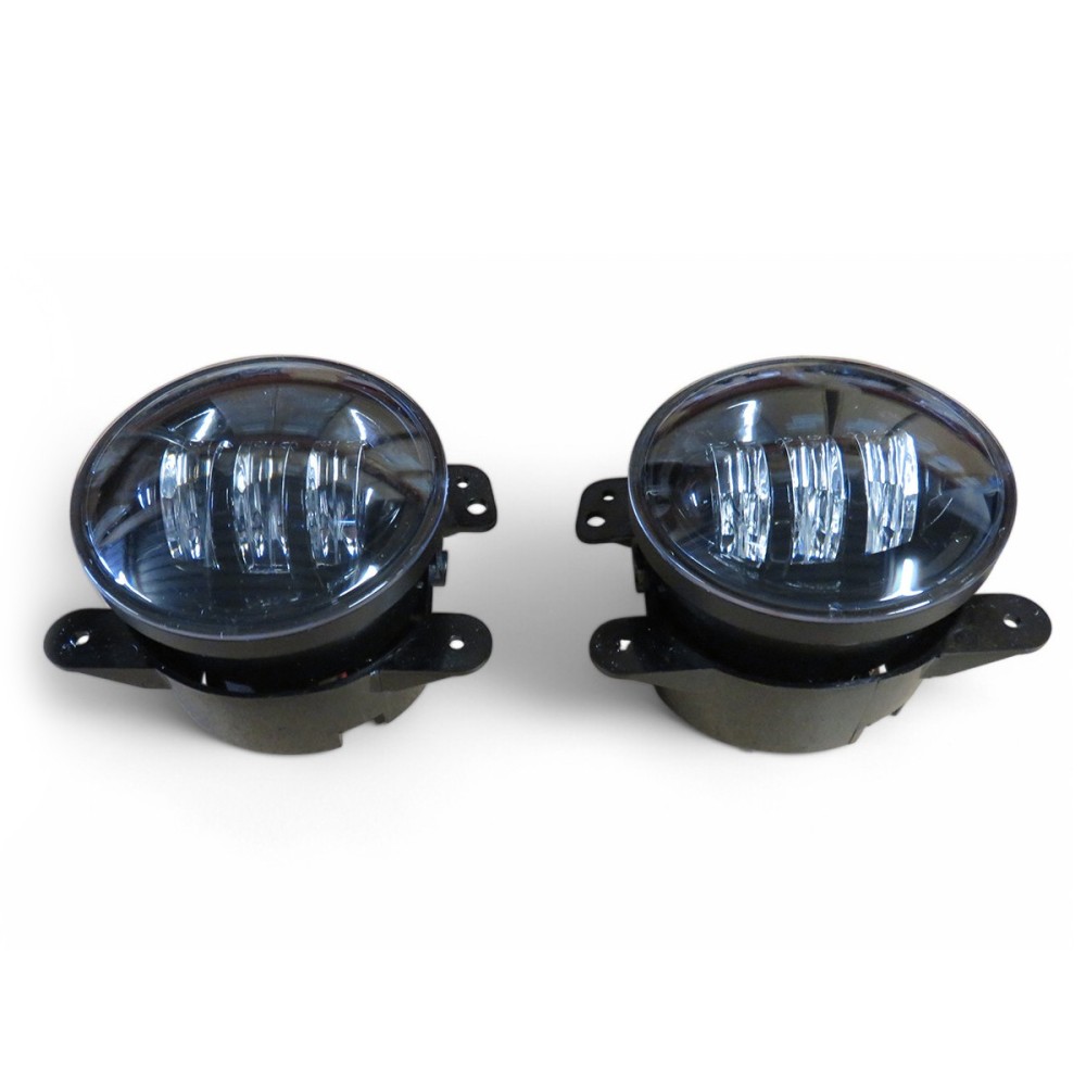 Feux antibrouillard LED + feux de jour Jeep Wrangler JK 2007-2018