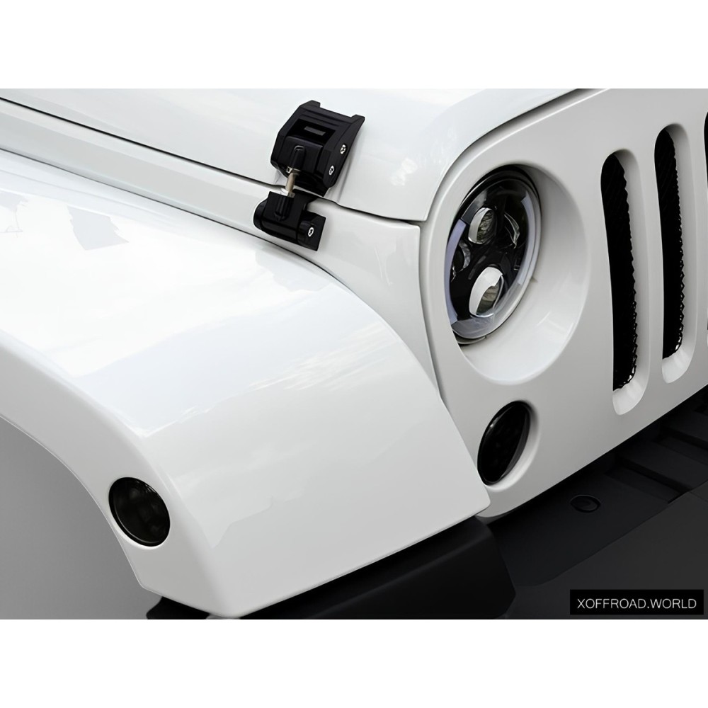Feux répétiteurs LED fumés Jeep Wrangler JK – Style & sécurité