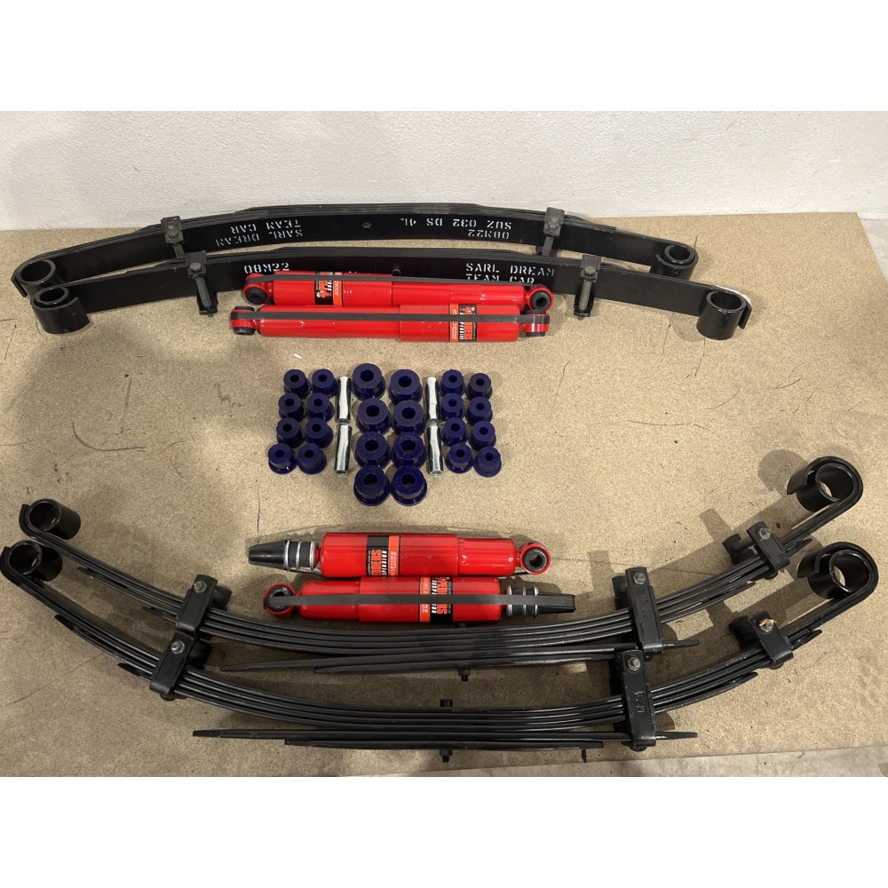 Kit suspension Samurai +5cm châssis long 410 413 charge medium